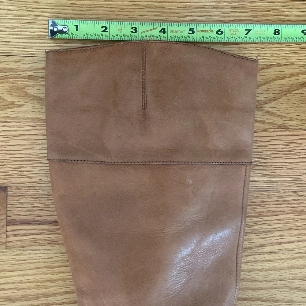 Lauren Ralph Lauren Tan Over the Knee Boots